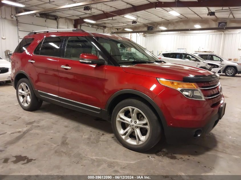 2015 Ford Explorer Limited VIN: 1FM5K8F88FGB19101 Lot: 39612090