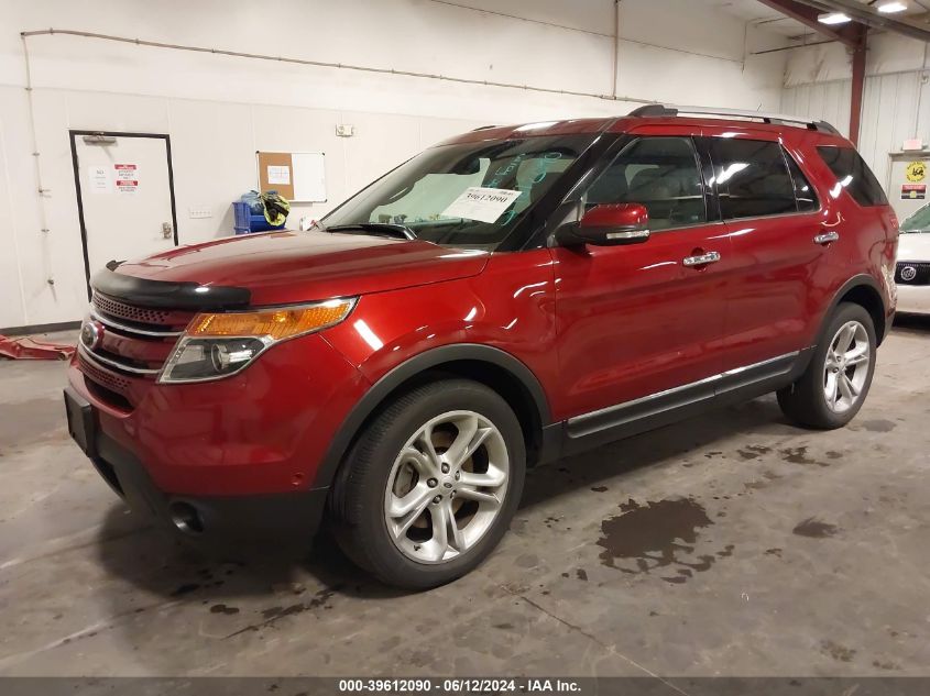 1FM5K8F88FGB19101 2015 FORD EXPLORER - Image 2