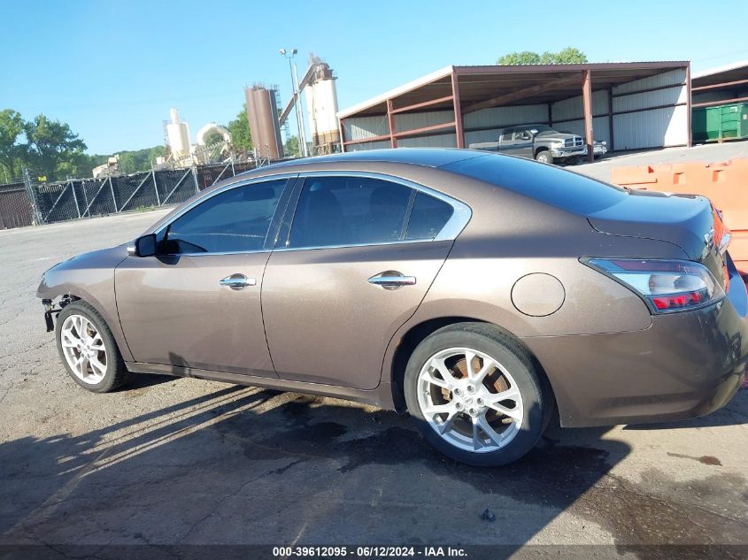 2013 Nissan Maxima 3.5 Sv VIN: 1N4AA5AP1DC811312 Lot: 39612095