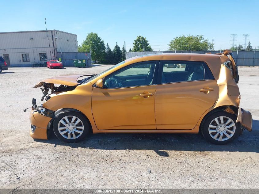 2009 Toyota Matrix S VIN: 2T1KE40E39C017648 Lot: 39612108