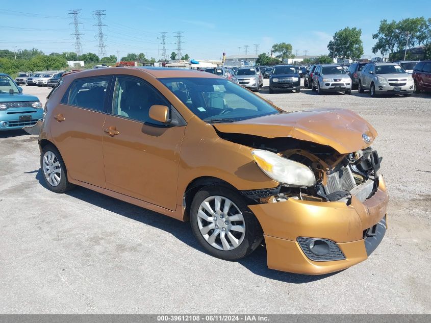 2009 Toyota Matrix S VIN: 2T1KE40E39C017648 Lot: 39612108