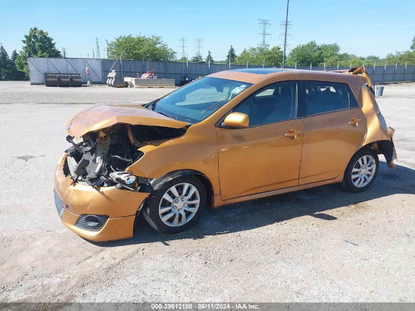 2009 Toyota Matrix S VIN: 2T1KE40E39C017648 Lot: 39612108