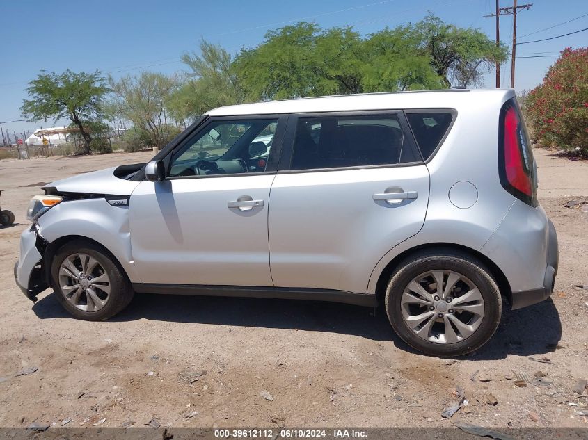 2015 Kia Soul + VIN: KNDJP3A54F7768317 Lot: 39612112