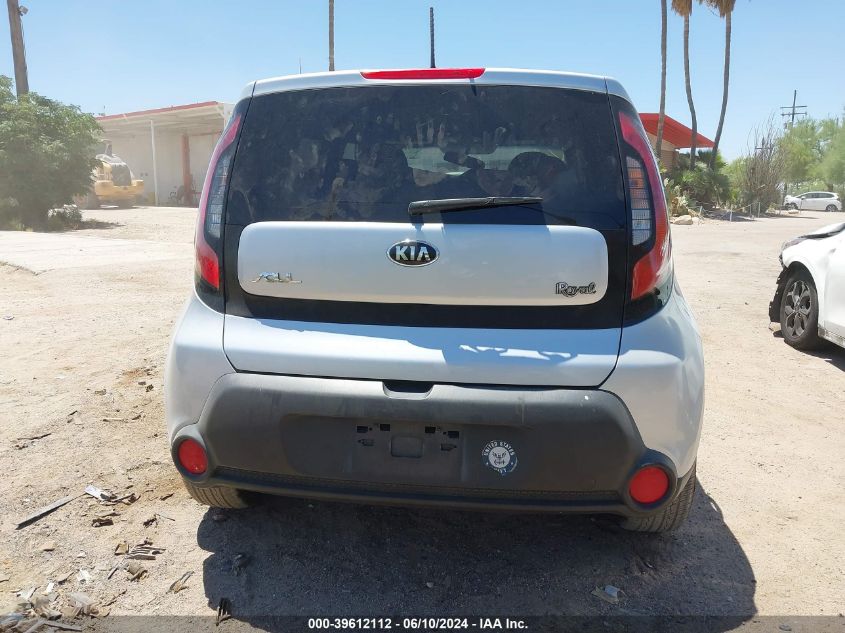 2015 Kia Soul + VIN: KNDJP3A54F7768317 Lot: 39612112