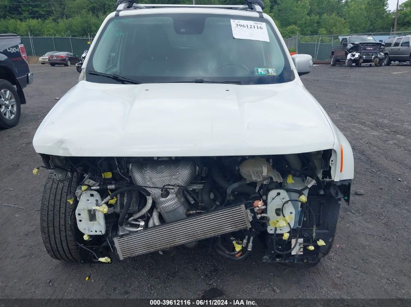 2016 Jeep Renegade Limited VIN: ZACCJBDT3GPD28673 Lot: 39612116