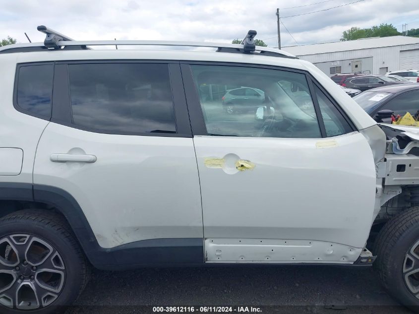 2016 Jeep Renegade Limited VIN: ZACCJBDT3GPD28673 Lot: 39612116