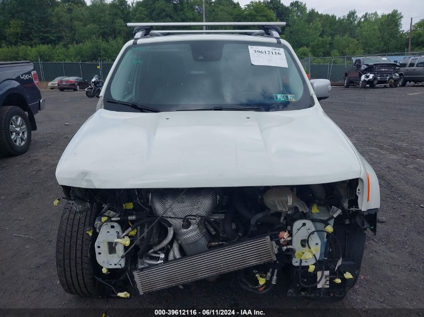 2016 Jeep Renegade Limited VIN: ZACCJBDT3GPD28673 Lot: 39612116