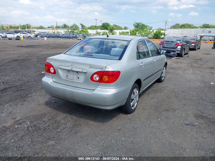 2003 Toyota Corolla Ce VIN: 2T1BR32E53C101943 Lot: 39612143