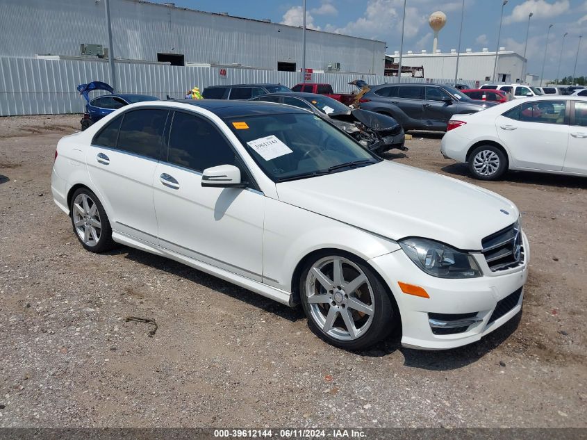 2013 Mercedes-Benz C 300 Luxury 4Matic/Sport 4Matic VIN: WDDGF8AB1DR253346 Lot: 40080668