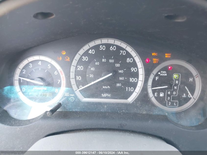 2005 Toyota Sienna Xle VIN: 5TDZA22C05S232822 Lot: 39612147