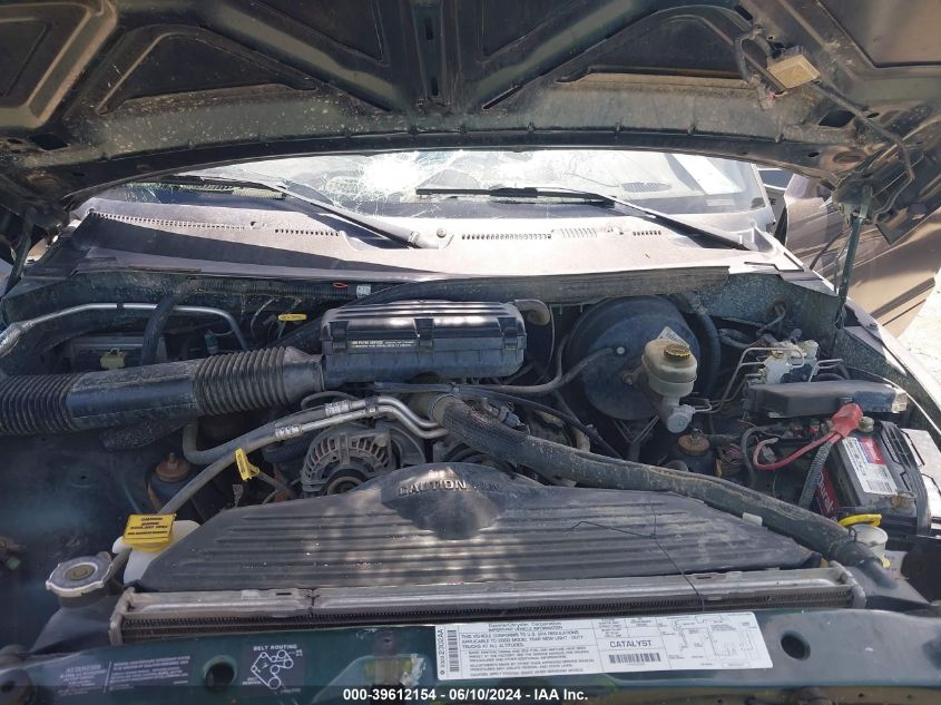 2000 Dodge Ram 1500 St VIN: 3B7HF13Z5YM224780 Lot: 39612154