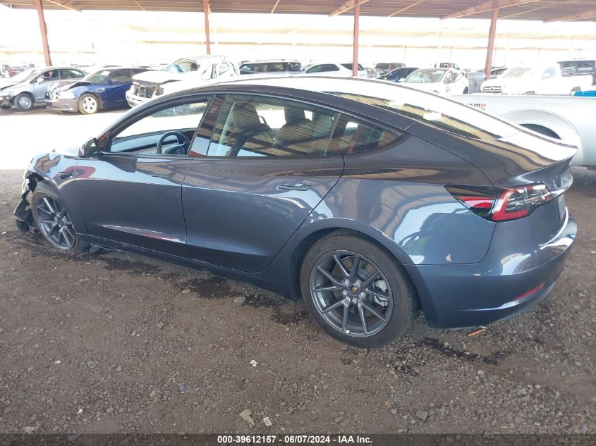 2023 Tesla Model 3 Rear-Wheel Drive VIN: 5YJ3E1EA7PF485609 Lot: 39612157