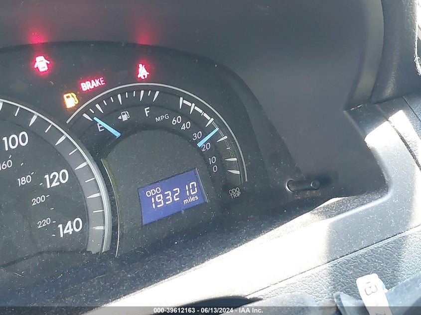 2012 Toyota Camry Le VIN: 4T1BF1FK5CU029962 Lot: 39612163