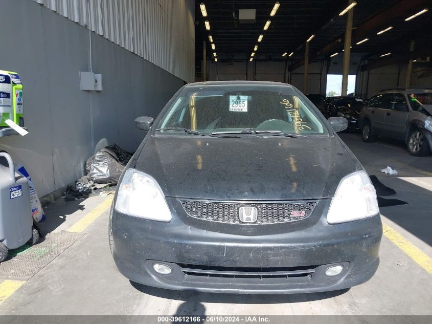 2004 Honda Civic Si VIN: SHHEP33634U502168 Lot: 39612166