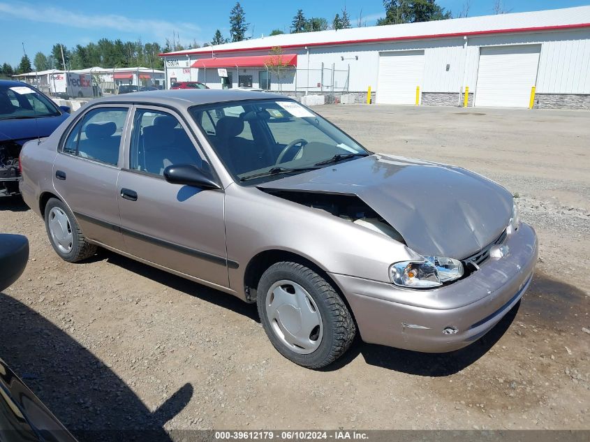 2001 Chevrolet Prizm VIN: 1Y1SK52871Z433472 Lot: 39612179