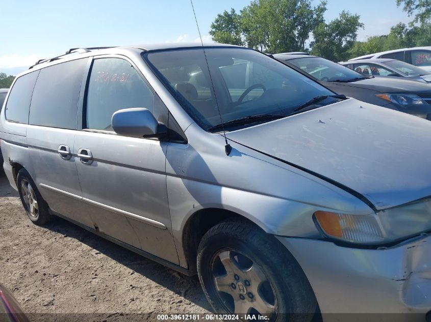 2001 Honda Odyssey Ex VIN: 2HKRL186X1H538528 Lot: 39612181