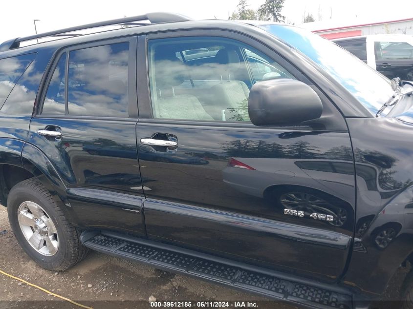 2007 Toyota 4Runner Sr5 V6 VIN: JTEBU14RX78104854 Lot: 39612185