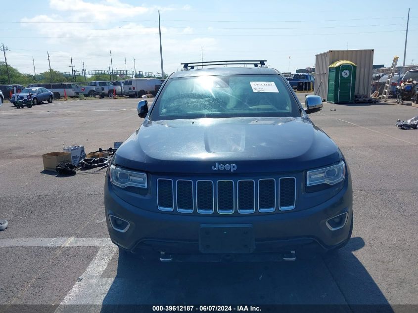 2014 Jeep Grand Cherokee Overland VIN: 1C4RJFCM9EC452881 Lot: 39612187