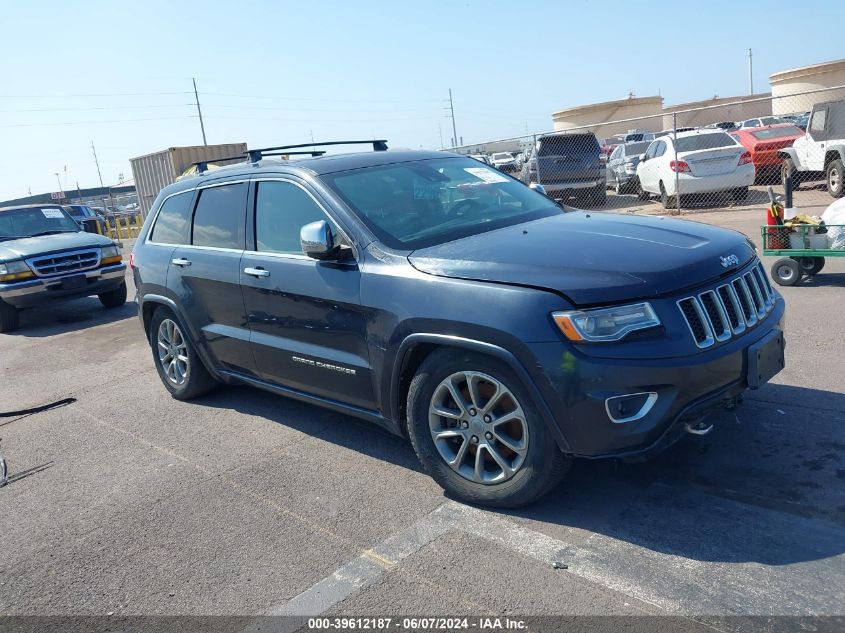 2014 Jeep Grand Cherokee Overland VIN: 1C4RJFCM9EC452881 Lot: 39612187