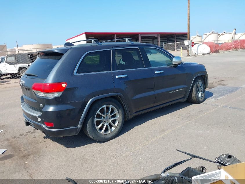 2014 Jeep Grand Cherokee Overland VIN: 1C4RJFCM9EC452881 Lot: 39612187