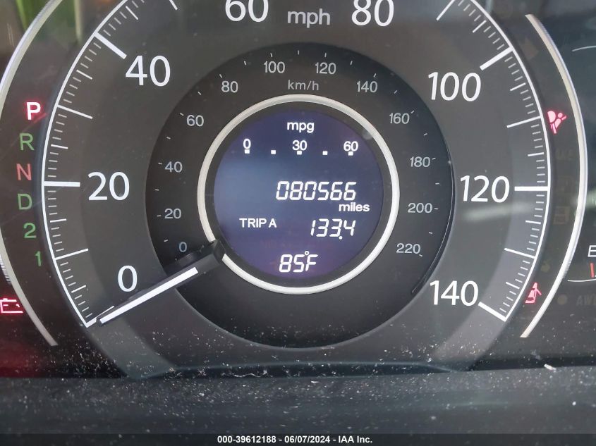 2013 Honda Cr-V Ex VIN: 5J6RM4H59DL032334 Lot: 39612188