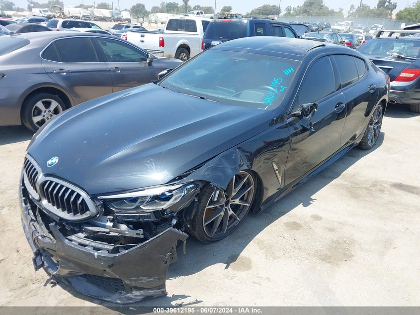 2020 BMW M850I Gtan Coupe xDrive VIN: WBAGV8C05LBP48792 Lot: 39612195