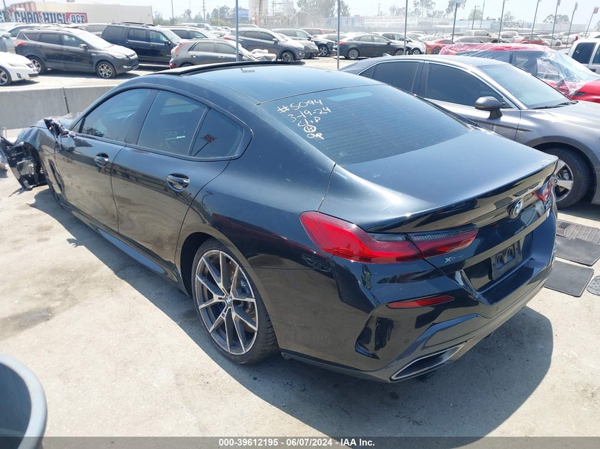 2020 BMW M850I Gtan Coupe xDrive VIN: WBAGV8C05LBP48792 Lot: 39612195