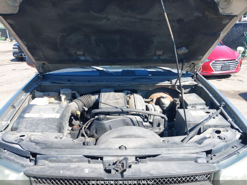 2002 Chevrolet Trailblazer Ltz VIN: 1GNDT13S822276677 Lot: 39612196