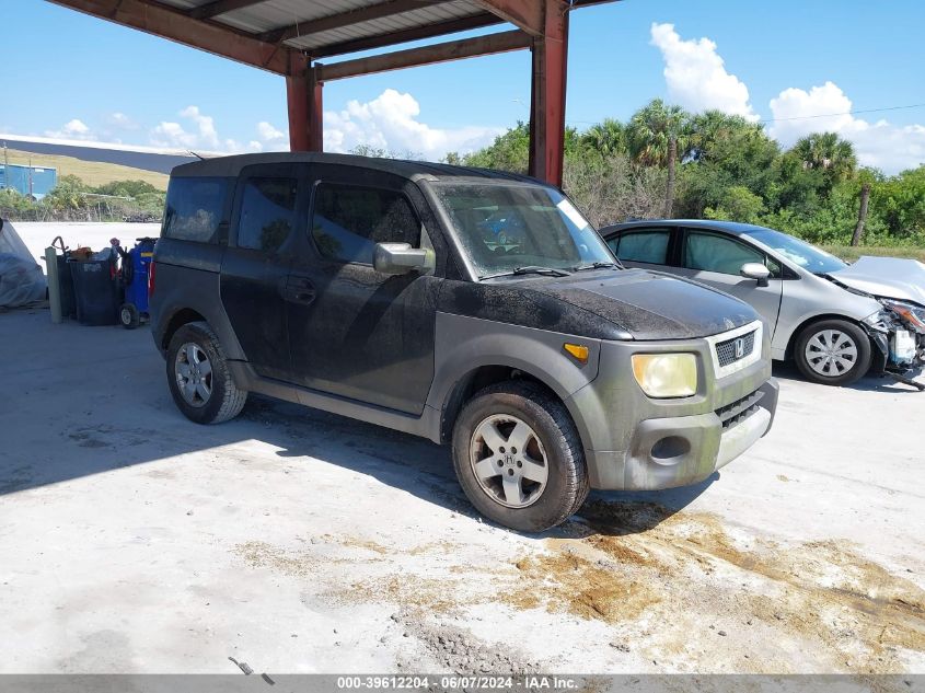 2003 Honda Element Ex VIN: 5J6YH18513L007831 Lot: 39612204