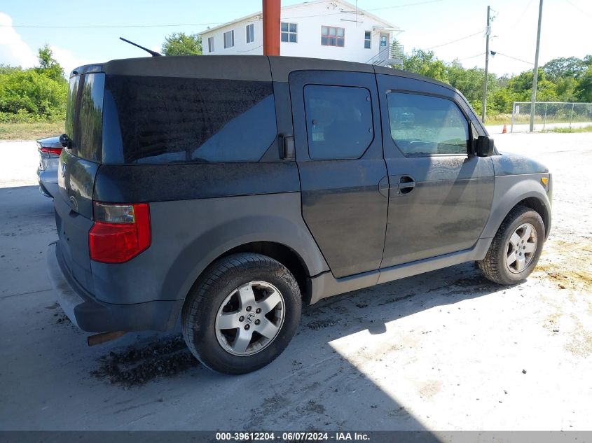 2003 Honda Element Ex VIN: 5J6YH18513L007831 Lot: 39612204