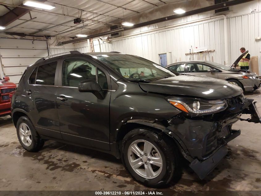 2018 Chevrolet Trax Lt VIN: 3GNCJPSB0JL244499 Lot: 39612210