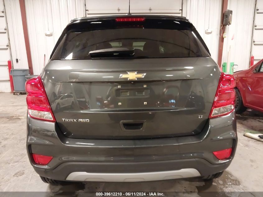 2018 Chevrolet Trax Lt VIN: 3GNCJPSB0JL244499 Lot: 39612210