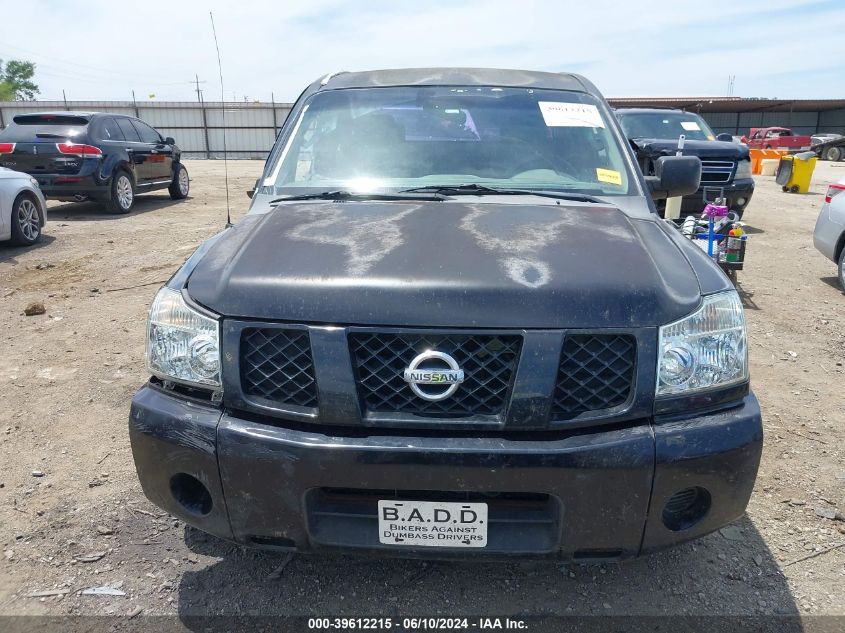 2007 Nissan Titan Xe VIN: 1N6BA06A77N236984 Lot: 39612215