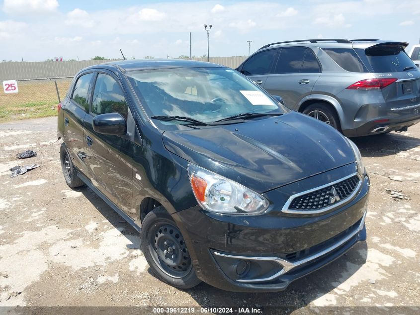 2018 Mitsubishi Mirage Es VIN: ML32A3HJ1JH013558 Lot: 39612219