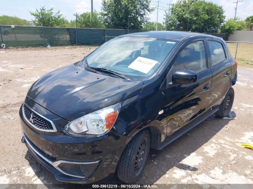 2018 Mitsubishi Mirage Es VIN: ML32A3HJ1JH013558 Lot: 39612219