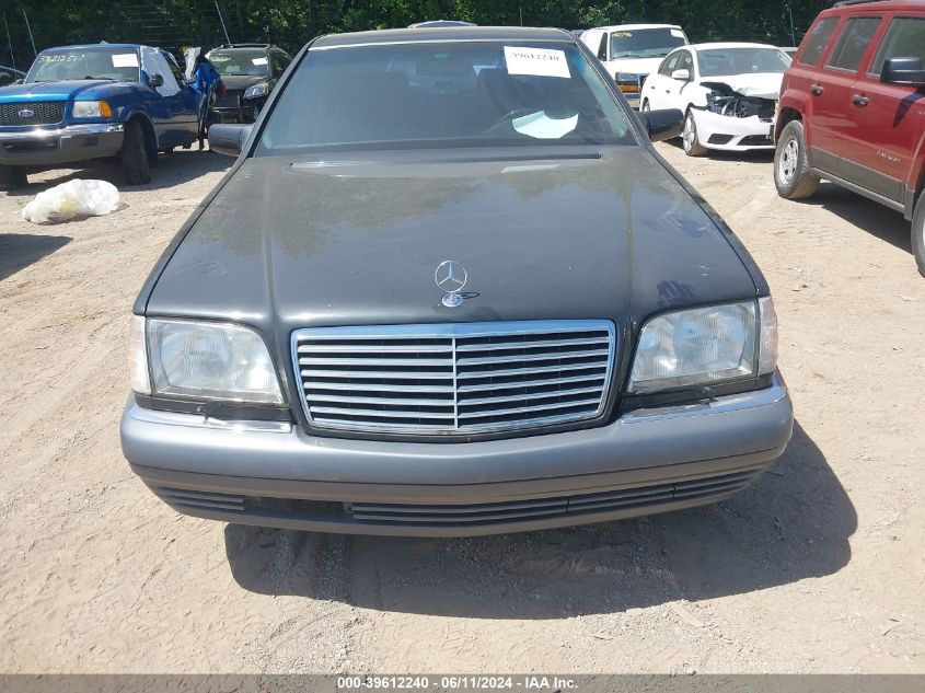 1995 Mercedes-Benz S 600 VIN: WDBGA57E2SA257070 Lot: 39612240