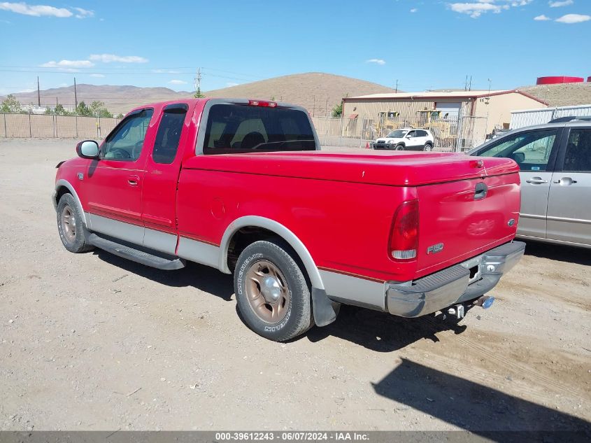 2000 Ford F-150 Lariat/Work Series/Xl/Xlt VIN: 1FTRX17W7YKA07420 Lot: 39612243