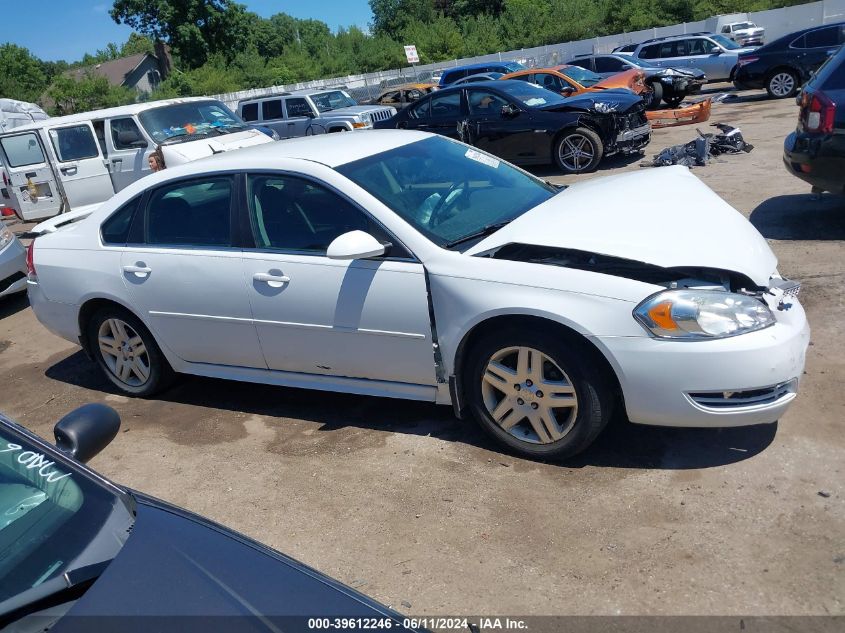 2012 Chevrolet Impala Lt VIN: 2G1WB5E38C1190278 Lot: 39612246