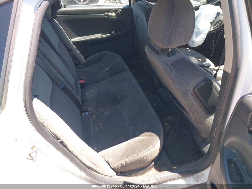 2012 Chevrolet Impala Lt VIN: 2G1WB5E38C1190278 Lot: 39612246