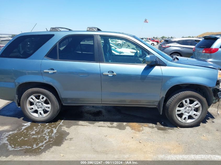 2006 Acura Mdx VIN: 2HNYD18996H519689 Lot: 39612247