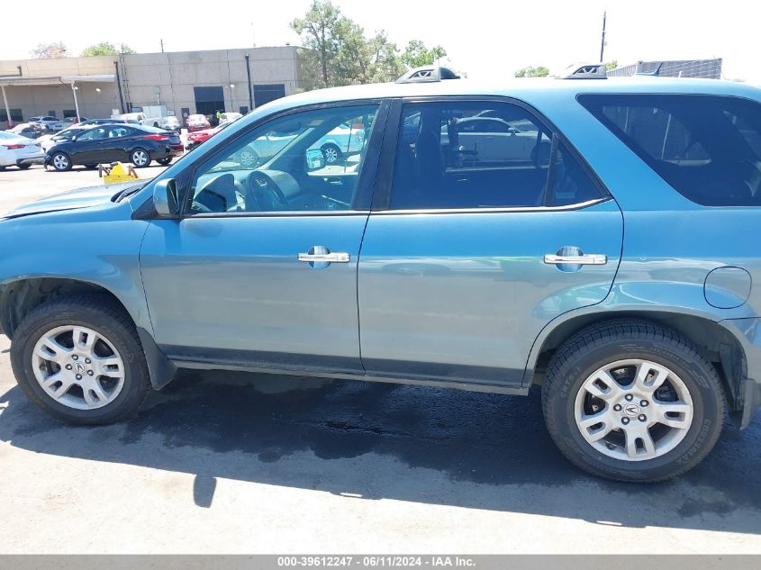 2006 Acura Mdx VIN: 2HNYD18996H519689 Lot: 39612247