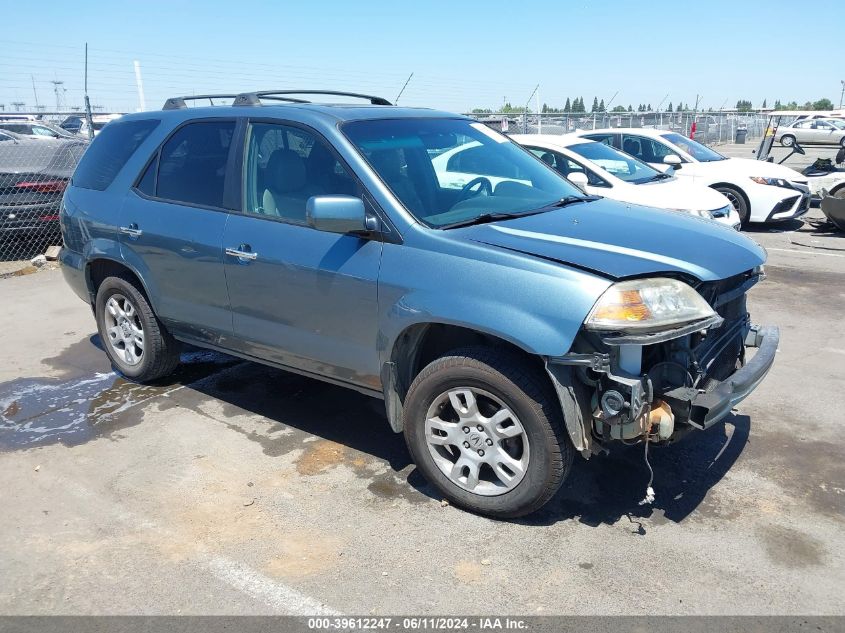 2006 Acura Mdx VIN: 2HNYD18996H519689 Lot: 39612247