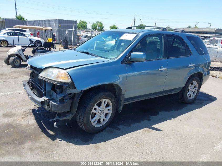 2006 Acura Mdx VIN: 2HNYD18996H519689 Lot: 39612247