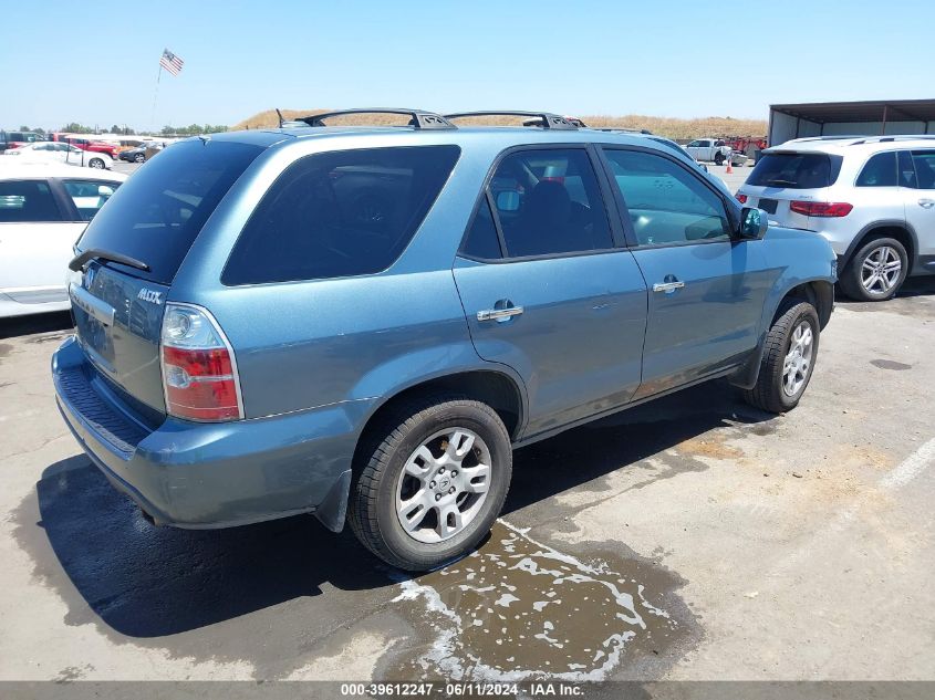 2006 Acura Mdx VIN: 2HNYD18996H519689 Lot: 39612247