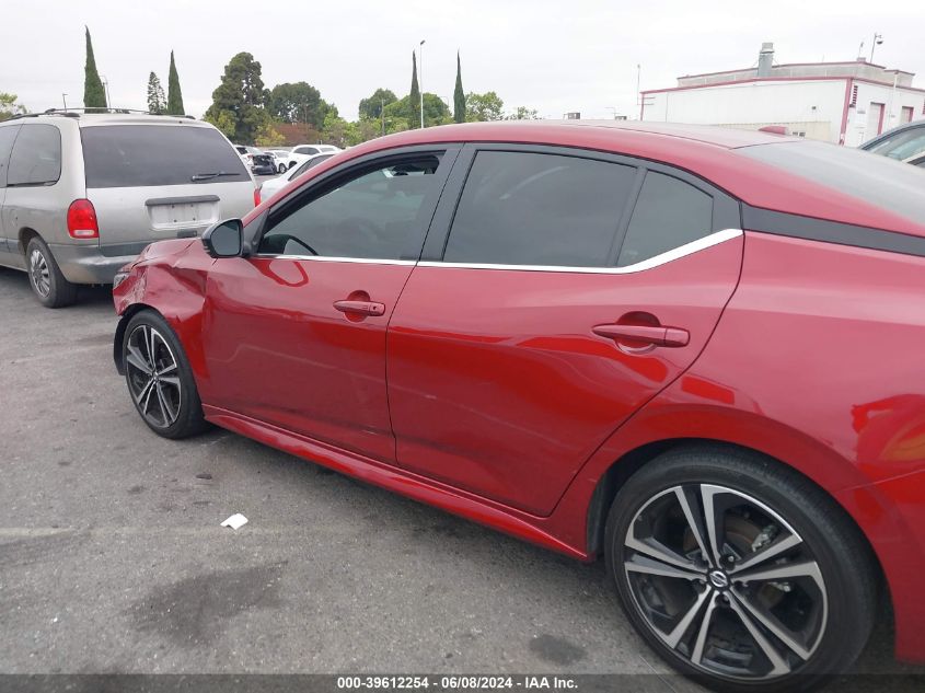 2023 Nissan Sentra Sr Xtronic Cvt VIN: 3N1AB8DV4PY242344 Lot: 39612254