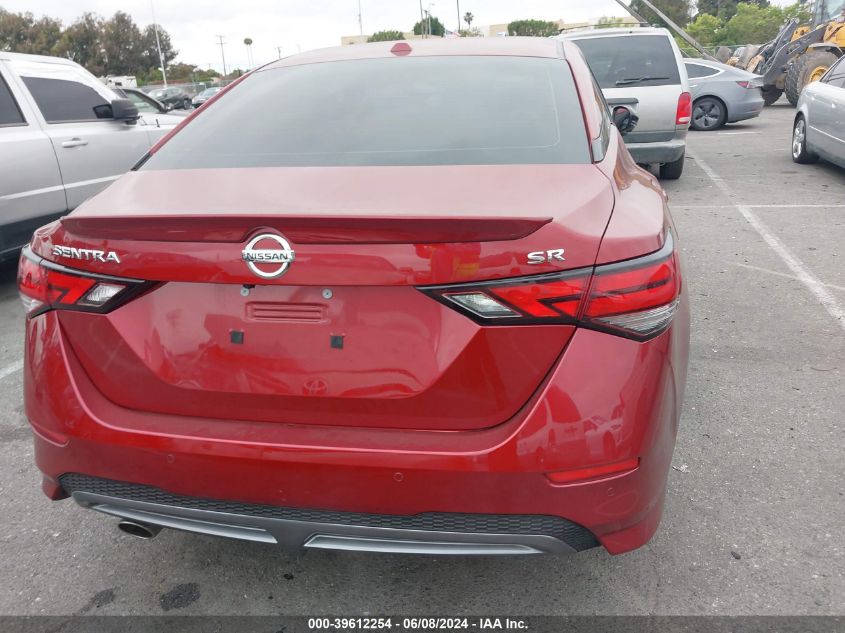 2023 Nissan Sentra Sr Xtronic Cvt VIN: 3N1AB8DV4PY242344 Lot: 39612254