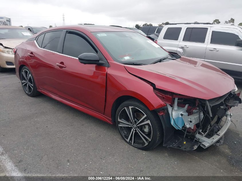 2023 Nissan Sentra Sr Xtronic Cvt VIN: 3N1AB8DV4PY242344 Lot: 39612254