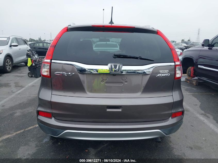 2015 Honda Cr-V Ex-L VIN: 2HKRM4H75FH693938 Lot: 39612271