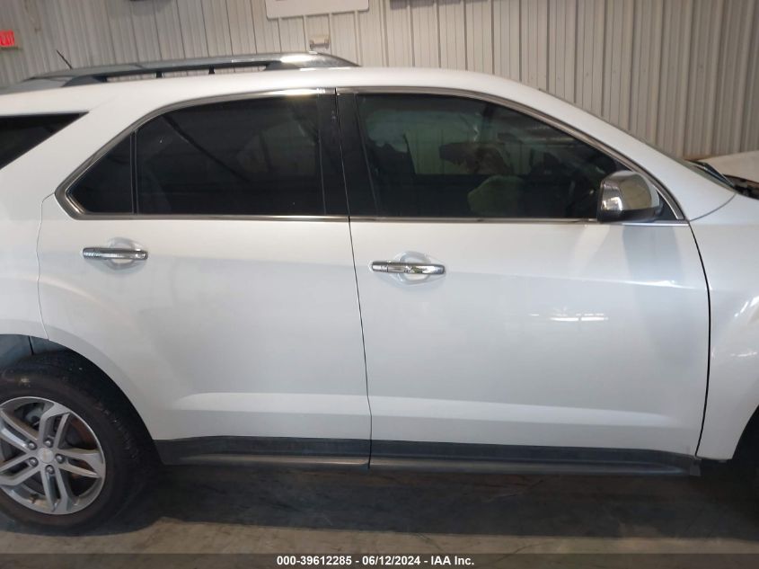 2016 Chevrolet Equinox Ltz VIN: 2GNALDEK3G1153894 Lot: 39612285