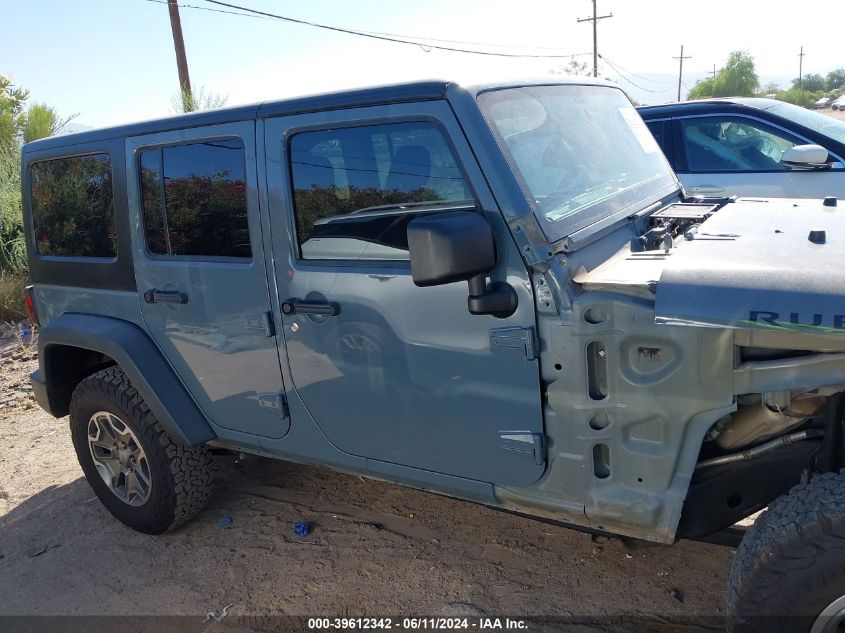 2014 Jeep Wrangler Unlimited Rubicon VIN: 1C4BJWFG7EL156345 Lot: 39612342